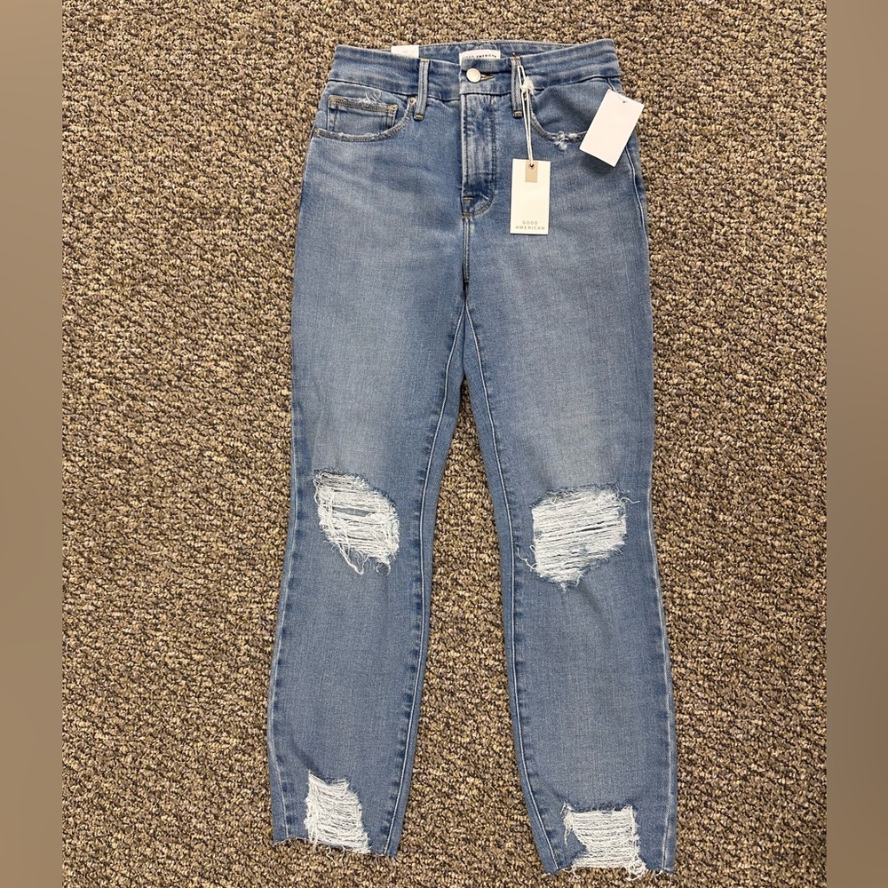 Good American Good Classic Jeans. Size 26. NWT.